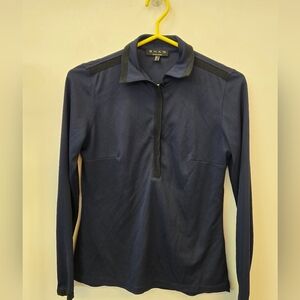 SHAN Navy Long Sleeve Top